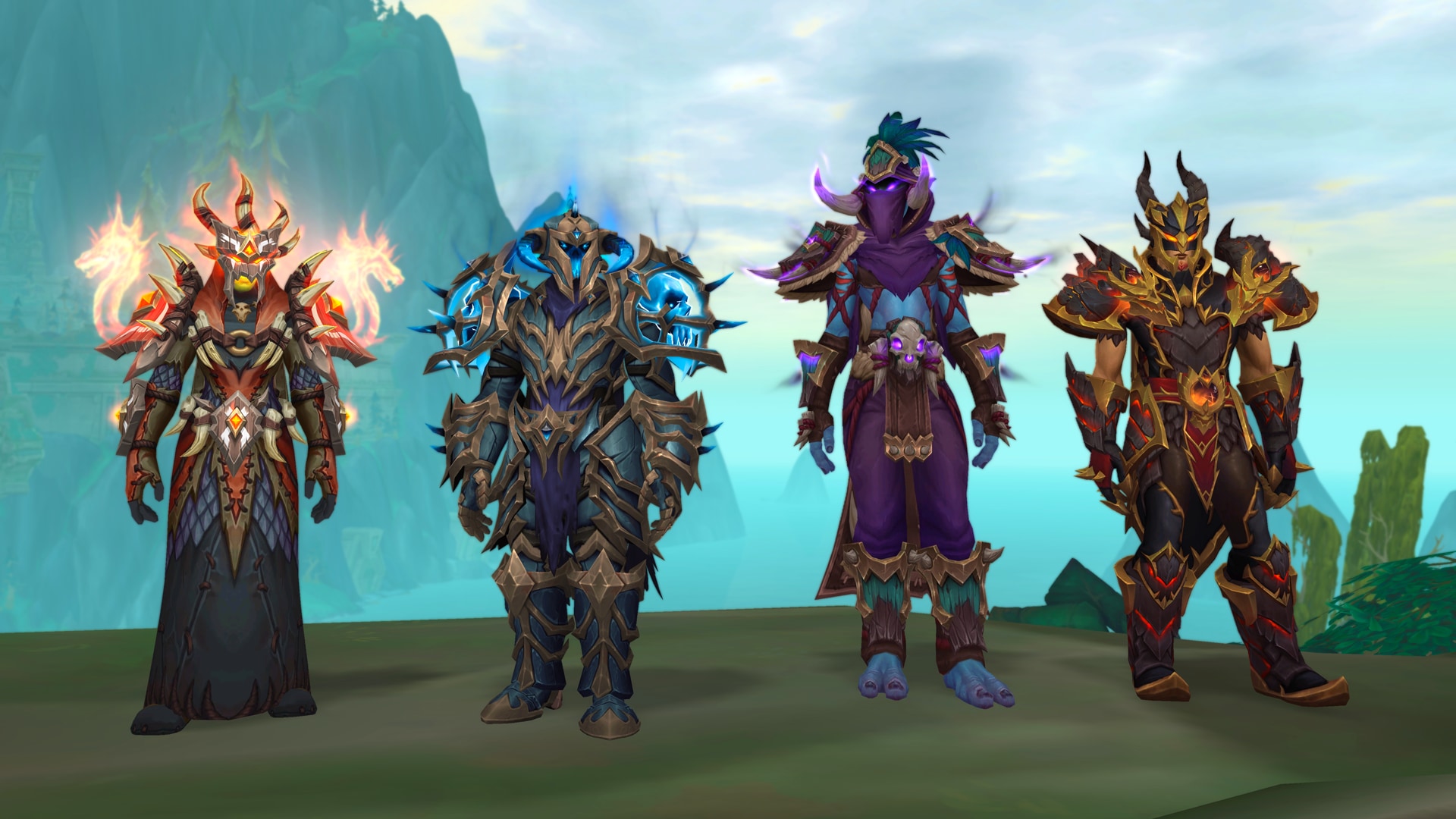 Official World of Warcraft Midnight Season 2 class armor sets